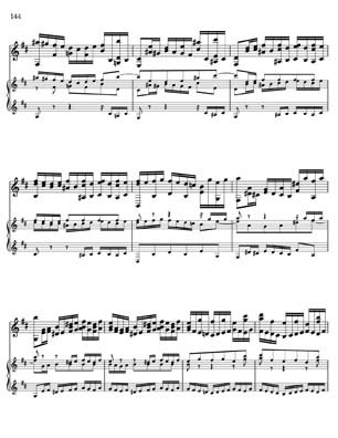 Bach Well Tempered Clavier for 7 string guitar Vol 4