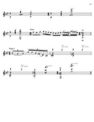 Rhythmic and Harmonic Studies