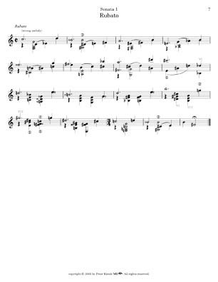 Three Sonatas for Classical Guitar