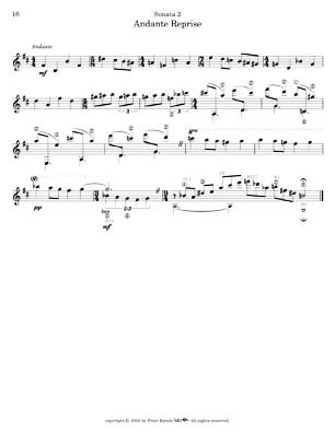 Three Sonatas for Classical Guitar