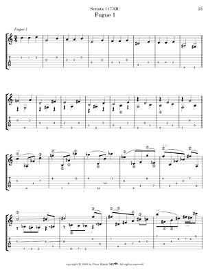 Three Sonatas for Classical Guitar