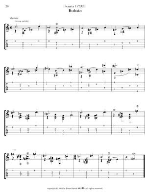 Three Sonatas for Classical Guitar