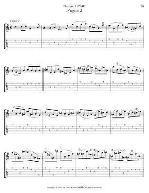 Three Sonatas for Classical Guitar