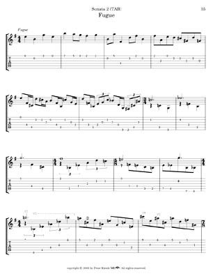 Three Sonatas for Classical Guitar