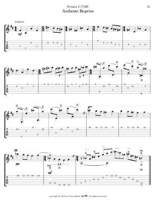 Three Sonatas for Classical Guitar