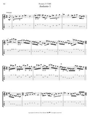 Three Sonatas for Classical Guitar