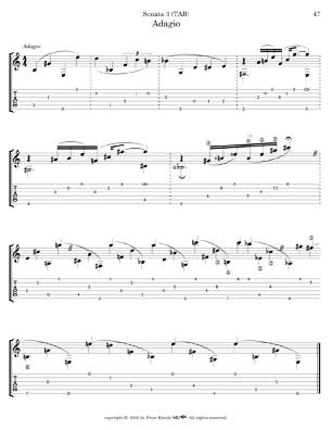 Three Sonatas for Classical Guitar