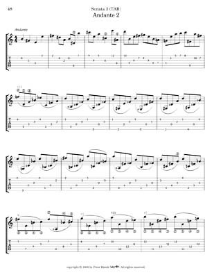 Three Sonatas for Classical Guitar