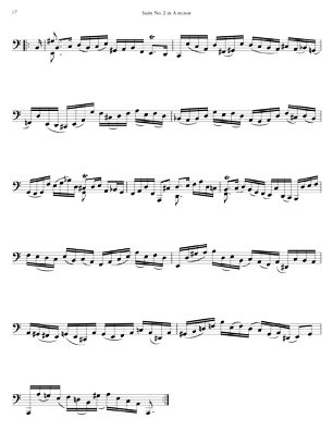 Bach Cello Suites for 8 string Guitar