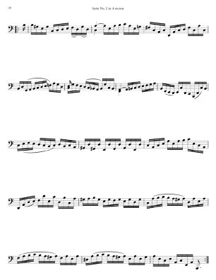 Bach Cello Suites for 8 string Guitar