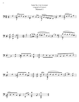 Bach Cello Suites for 8 string Guitar