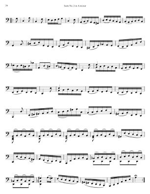 Bach Cello Suites for 8 string Guitar