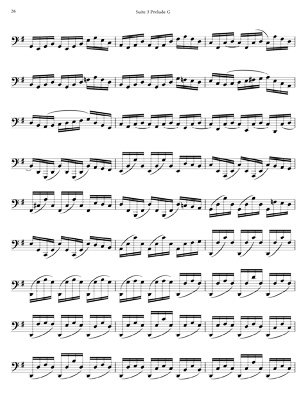 Bach Cello Suites for 8 string Guitar