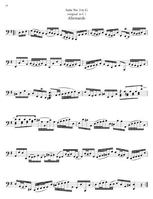 Bach Cello Suites for 8 string Guitar