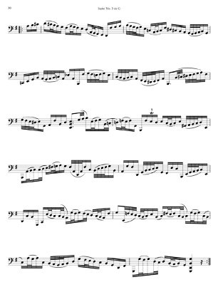 Bach Cello Suites for 8 string Guitar