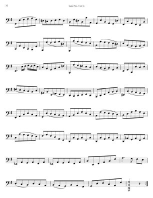 Bach Cello Suites for 8 string Guitar