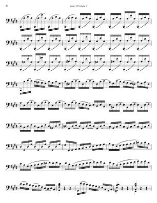 Bach Cello Suites for 8 string Guitar