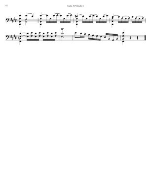 Bach Cello Suites for 8 string Guitar