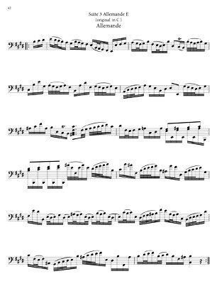 Bach Cello Suites for 8 string Guitar