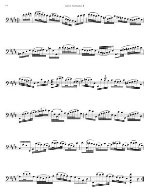 Bach Cello Suites for 8 string Guitar