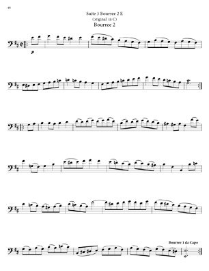 Bach Cello Suites for 8 string Guitar