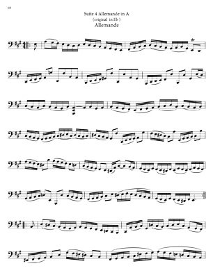 Bach Cello Suites for 8 string Guitar