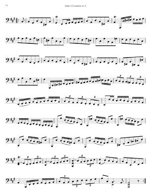 Bach Cello Suites for 8 string Guitar