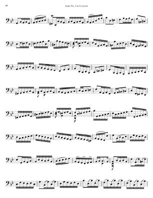 Bach Cello Suites for 8 string Guitar