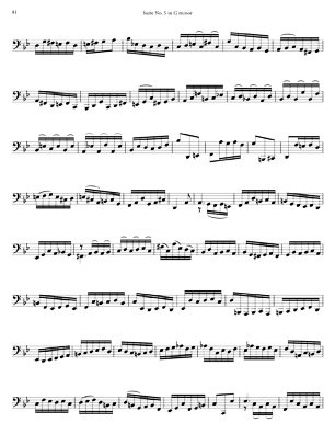 Bach Cello Suites for 8 string Guitar