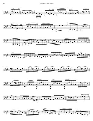 Bach Cello Suites for 8 string Guitar