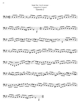 Bach Cello Suites for 8 string Guitar