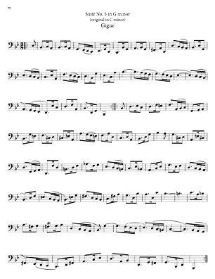 Bach Cello Suites for 8 string Guitar