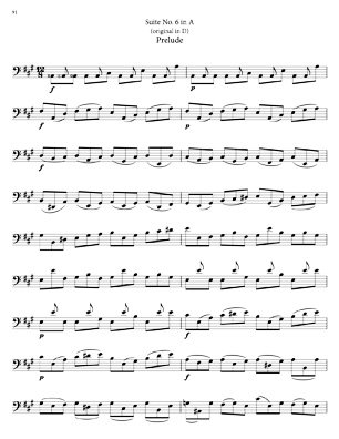 Bach Cello Suites for 8 string Guitar