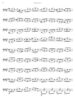 Bach Cello Suites for 8 string Guitar