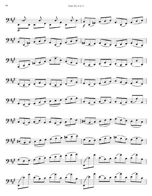 Bach Cello Suites for 8 string Guitar