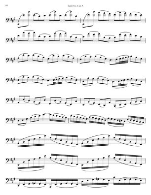 Bach Cello Suites for 8 string Guitar