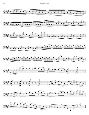 Bach Cello Suites for 8 string Guitar