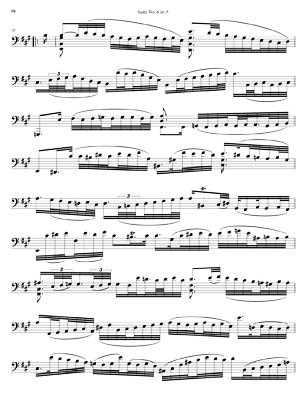 Bach Cello Suites for 8 string Guitar