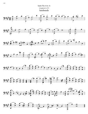 Bach Cello Suites for 8 string Guitar