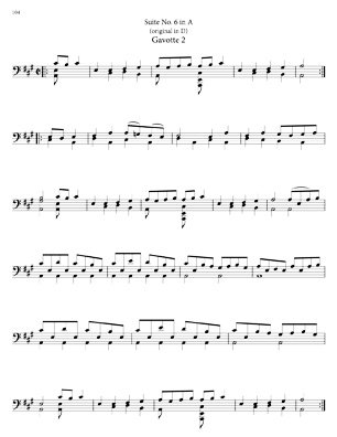 Bach Cello Suites for 8 string Guitar