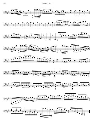 Bach Cello Suites for 8 string Guitar