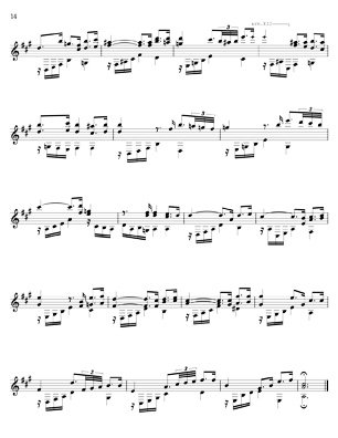 Bach Three Part Inventions for 7 String Guitar