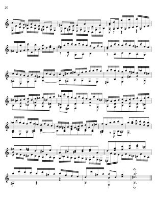 Bach Three Part Inventions for 7 String Guitar