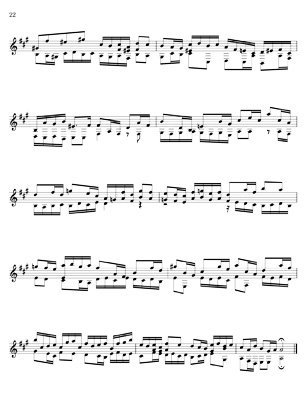 Bach Three Part Inventions for 7 String Guitar