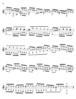 Bach Three Part Inventions for 7 String Guitar