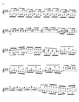 Bach Three Part Inventions for 7 String Guitar
