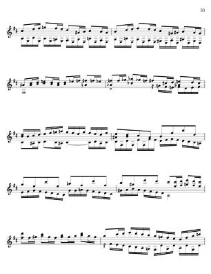 Bach Three Part Inventions for 7 String Guitar