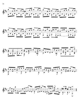Bach Three Part Inventions for 7 String Guitar