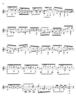 Bach Three Part Inventions for 7 String Guitar