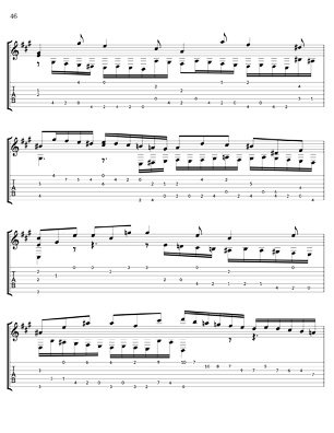 Bach Three Part Inventions for 7 String Guitar